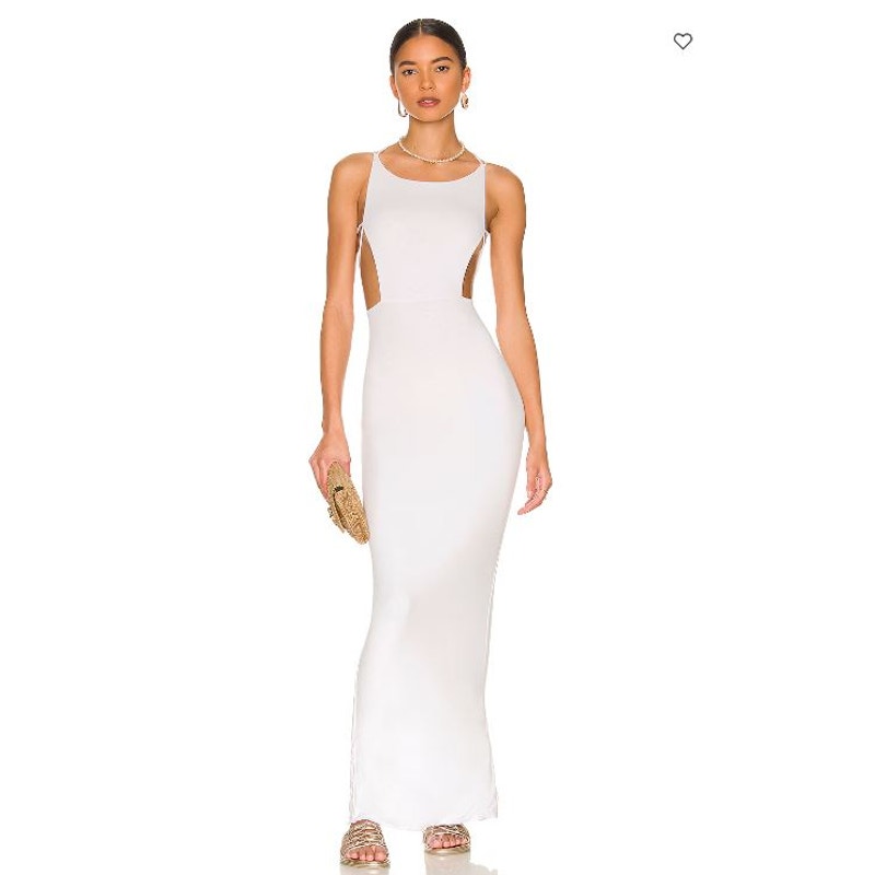 Indah Tamri Maxi String Back Dress